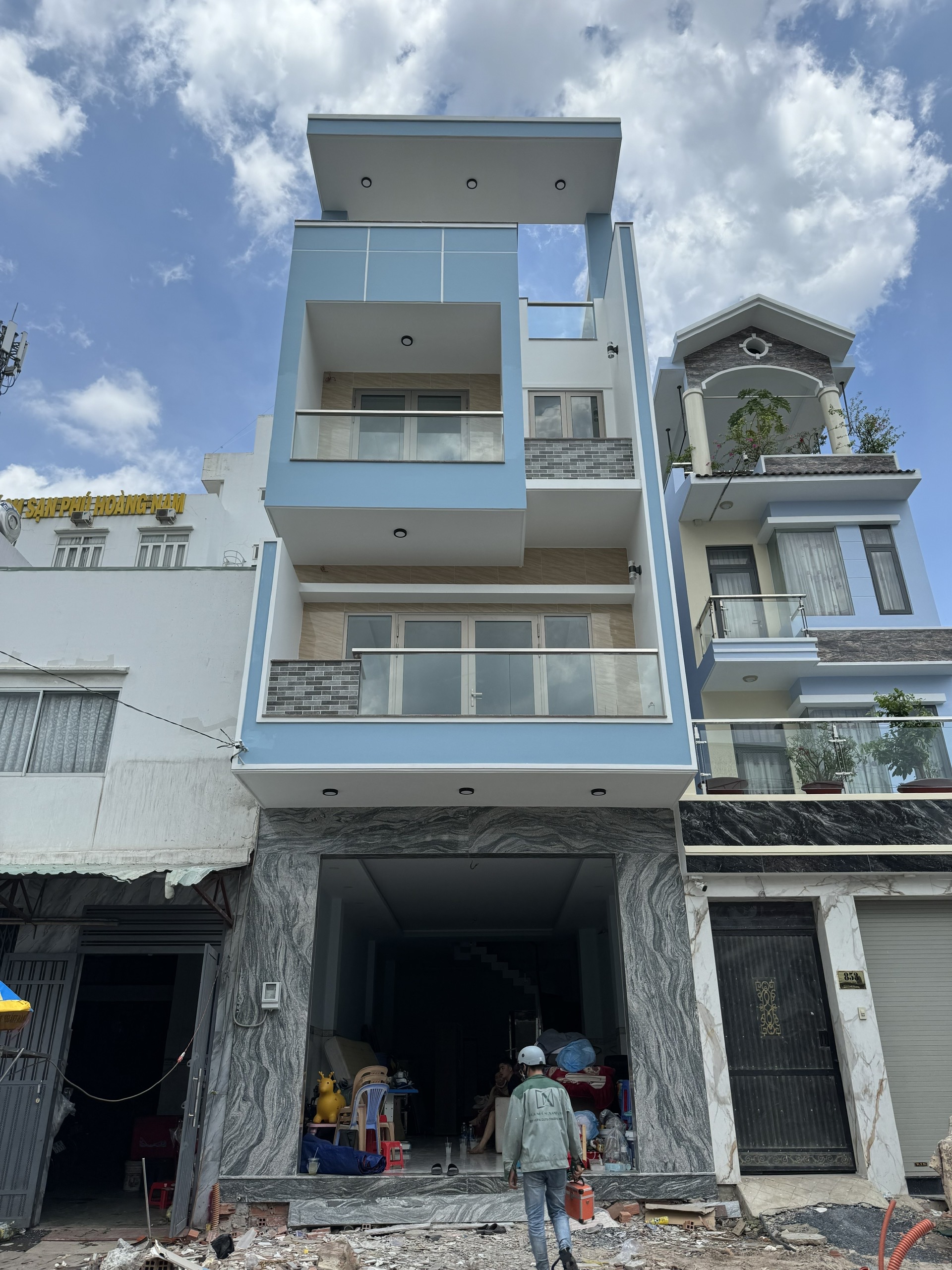 Công trình nhà phố cô Mai, chú Chiếm - Bình Tân HCM