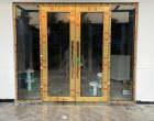 Cửa Nhôm xi mạ Vàng Gold Titan - ảnh 2