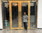 Cửa Nhôm xi mạ Vàng Gold Titan - ảnh chính