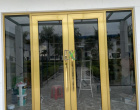 Cửa Nhôm xi mạ Vàng Gold Titan - ảnh 1