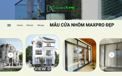 TỔNG HỢP CÁC MẪU CỬA NHÔM MAXPRO ĐƯỢC ƯA CHUỘNG HIỆN NAY