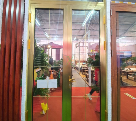 Cửa Nhôm xi mạ Vàng Gold Titan - ảnh 9