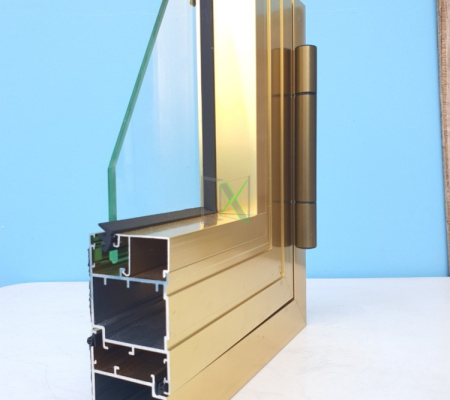 Cửa Nhôm xi mạ Vàng Gold Titan - ảnh 5