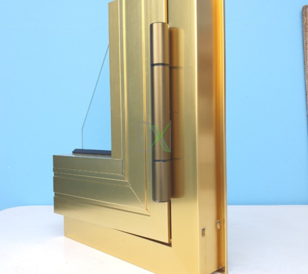 Cửa Nhôm xi mạ Vàng Gold Titan - ảnh 4