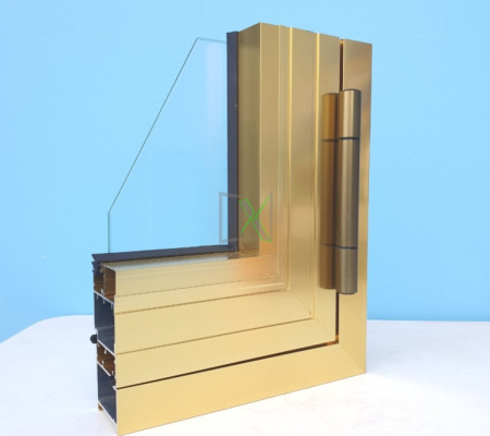 Cửa Nhôm xi mạ Vàng Gold Titan - ảnh 3