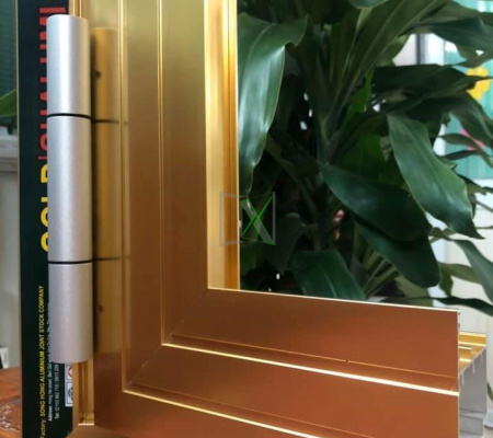 Cửa Nhôm xi mạ Vàng Gold Titan - ảnh 10