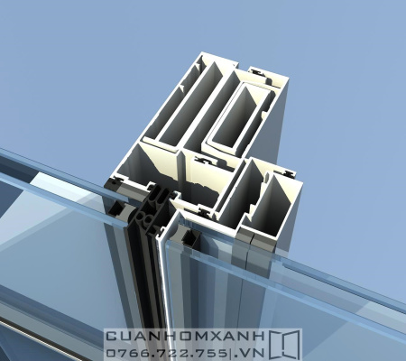 Mặt dựng nhôm kính hệ Unitized - ảnh 2