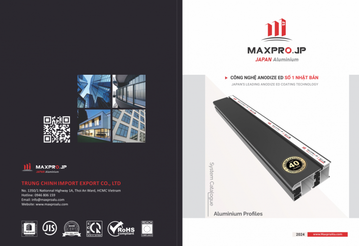 CATALOGUE NHÔM MAXPRO NHẬT BẢN