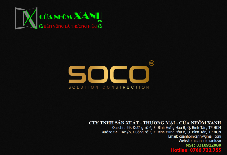 Catalog Cửa Nhôm Xanh