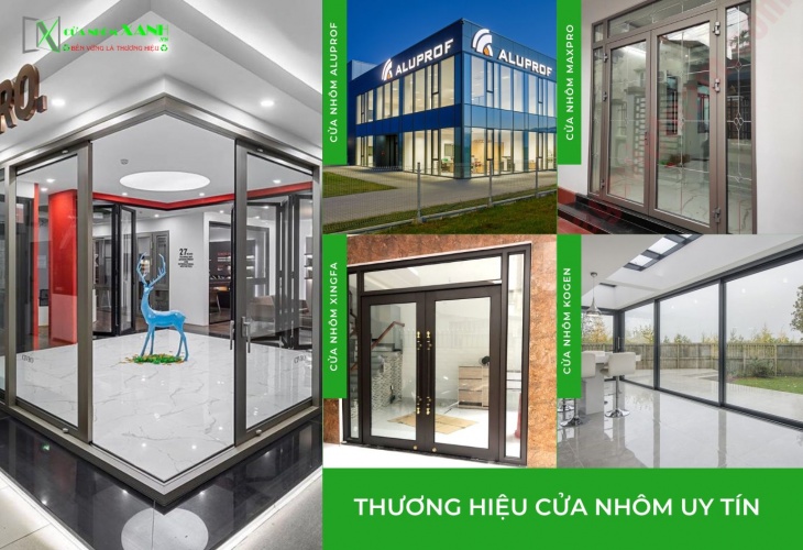 TỔNG HỢP CÁC LOẠI CỬA NHÔM ĐƯỢC SỬ DỤNG NHIỀU NHẤT HIỆN NAY