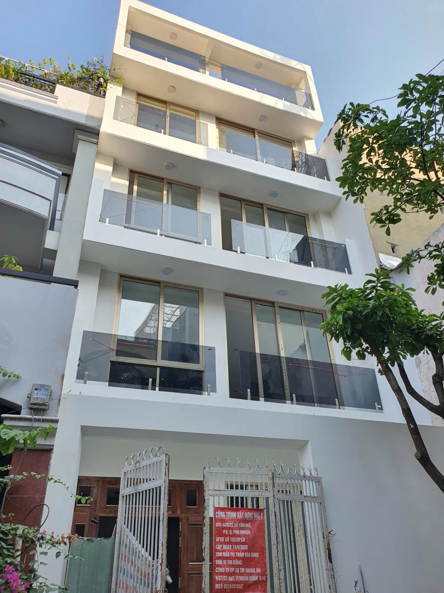 Công trình nhà phố Hồ Văn Huê, Phú Nhuận, HCM