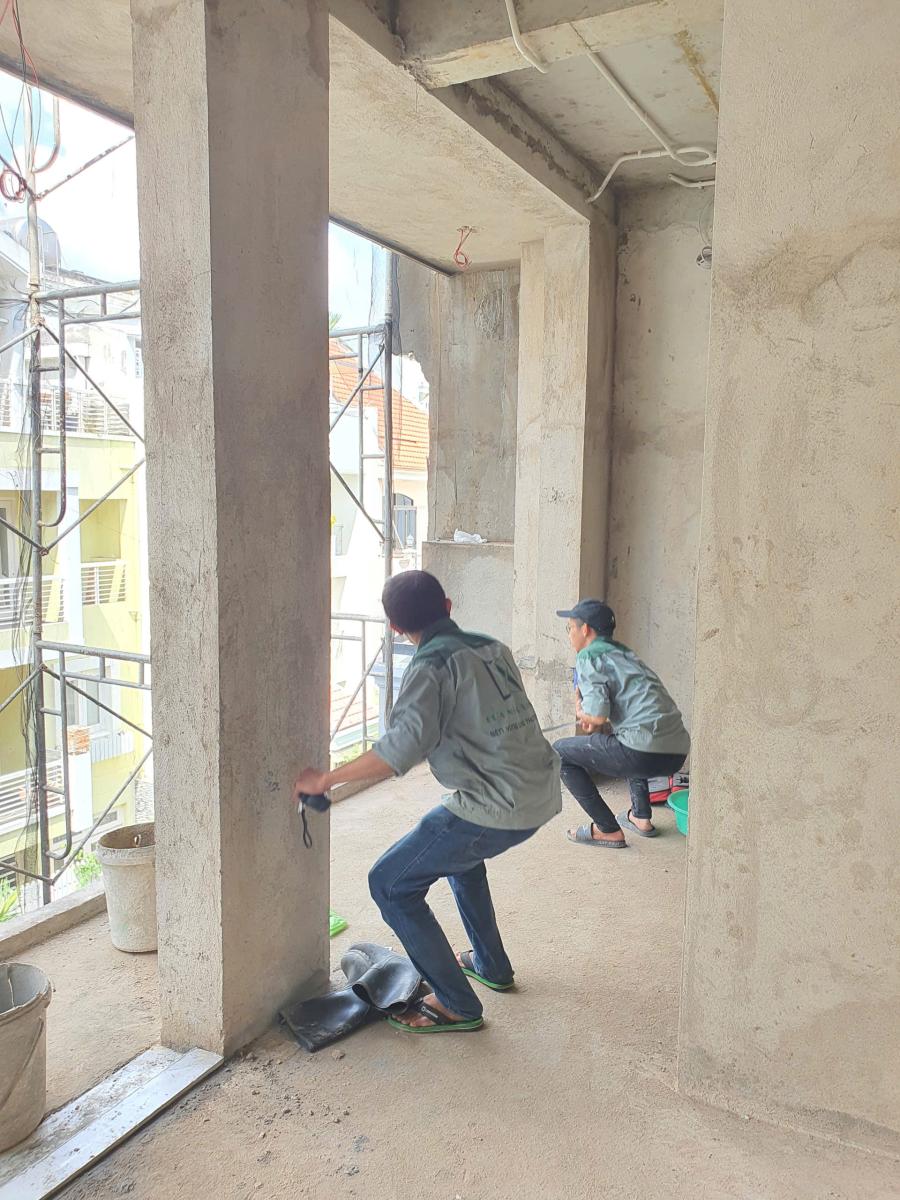 Công trình nhà phố Hồ Văn Huê, Phú Nhuận, HCM