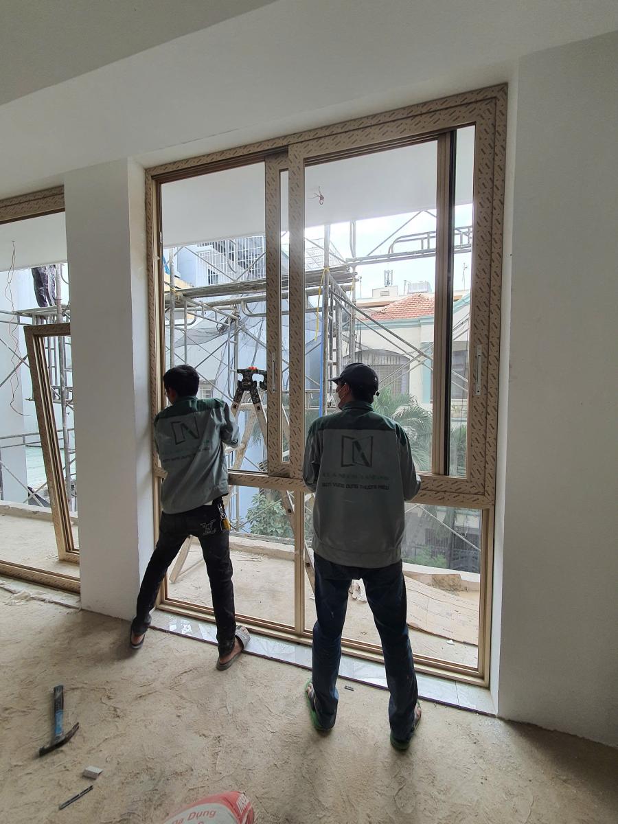 Công trình nhà phố Hồ Văn Huê, Phú Nhuận, HCM
