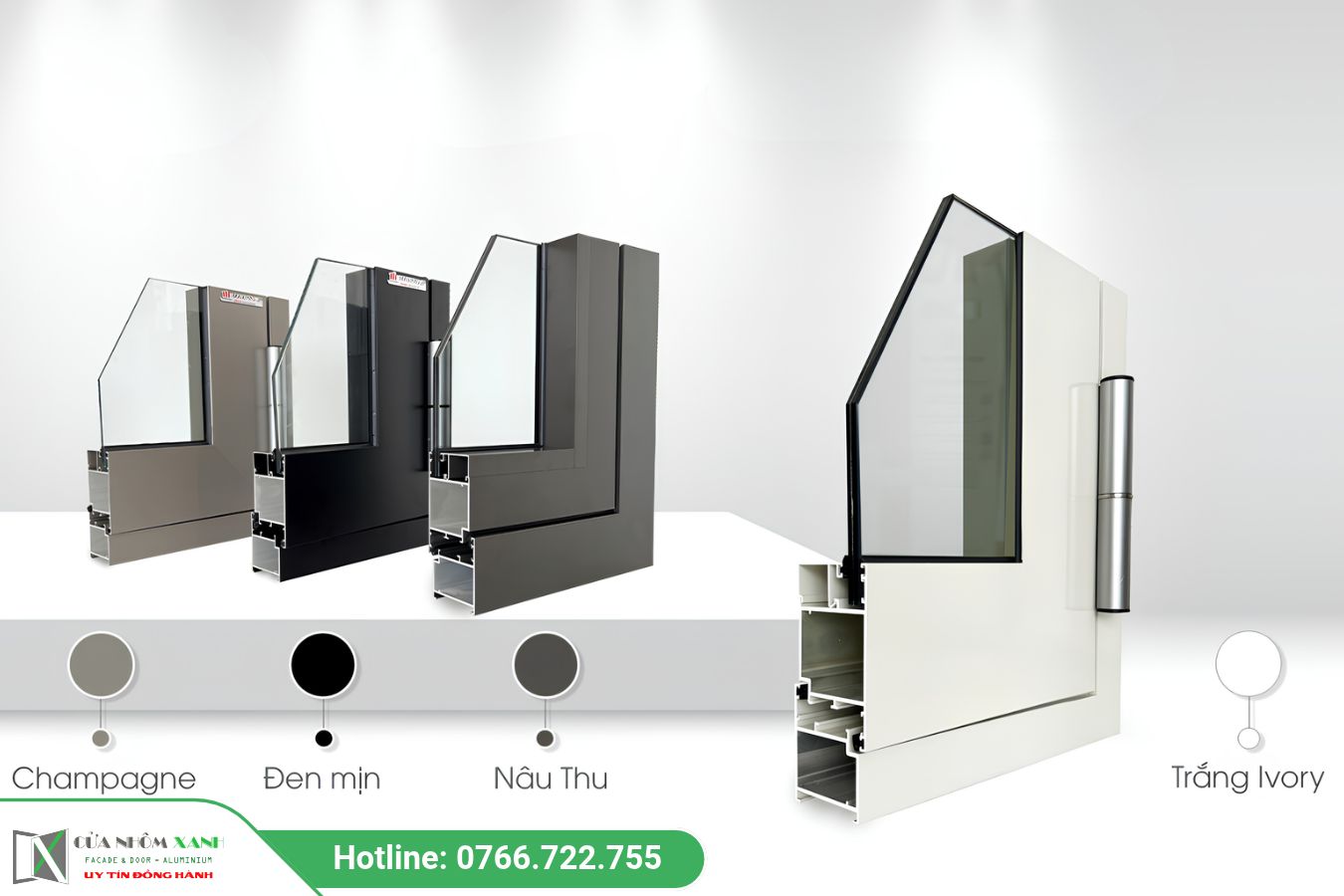 Bảng Màu Cửa Nhôm Maxpro