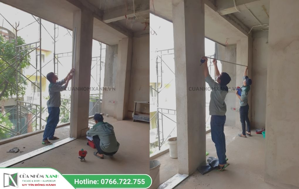 Công trình nhà phố Hồ Văn Huê, Phú Nhuận, HCM