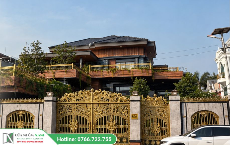 Công trình biệt phủ anh Hải, chị Hằng tại TP. Biên Hòa