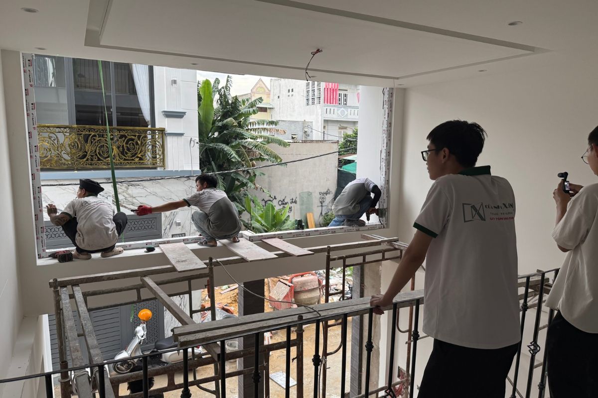 Cửa Nhôm Xanh Là đơn Vị Thi Công Uy Tín