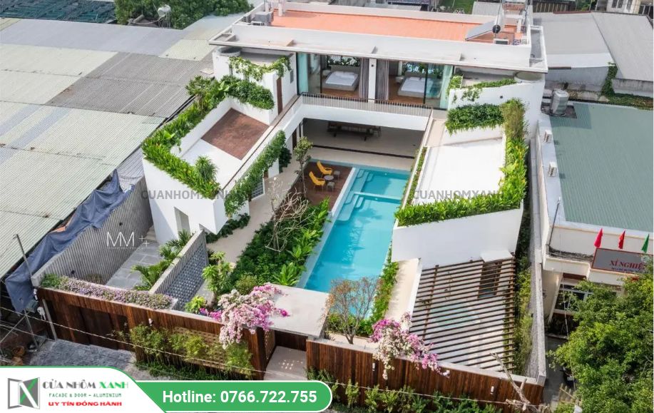 Công trình Villa An Giang tại KĐT Sao Mai, Châu Phú