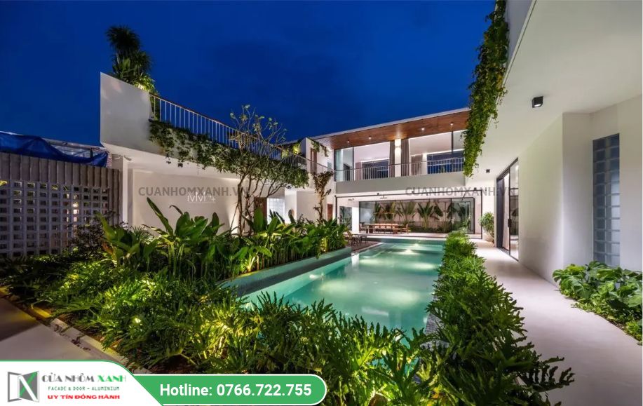 Công trình Villa An Giang tại KĐT Sao Mai, Châu Phú