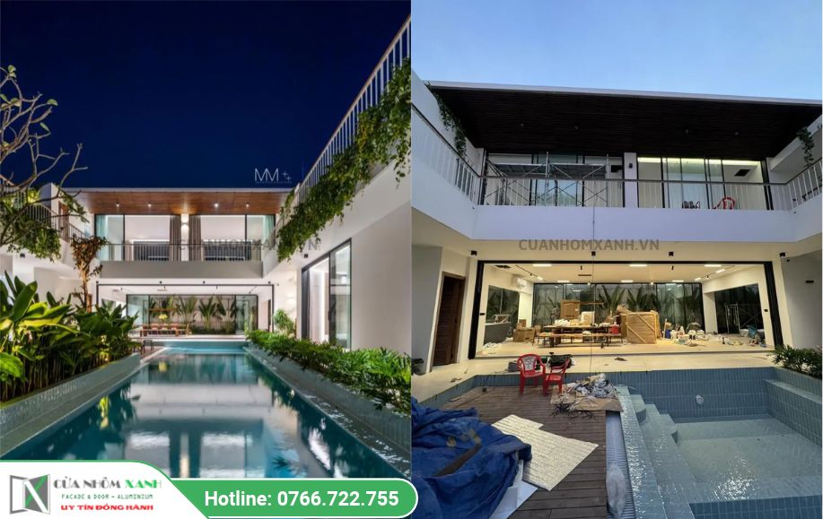 Công trình Villa An Giang tại KĐT Sao Mai, Châu Phú
