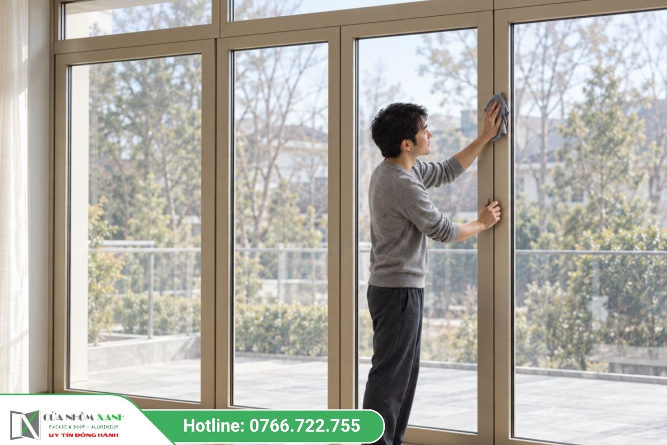 Vệ Sinh Cửa Nhôm Maxpro đúng Cách