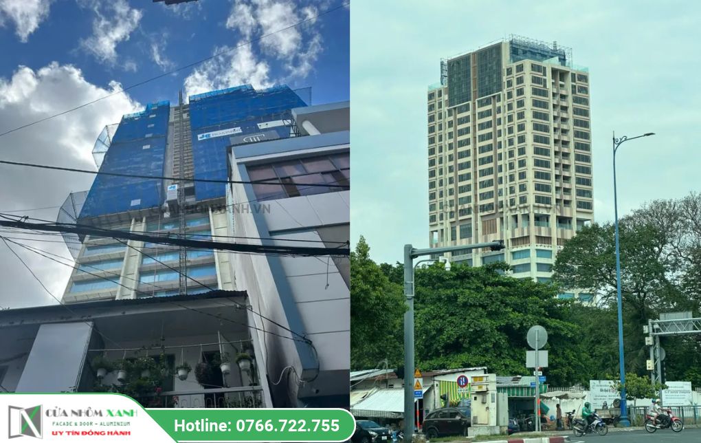 ảnh Thực Tế Tòa Nhà Nhìn Từ đường Phố
