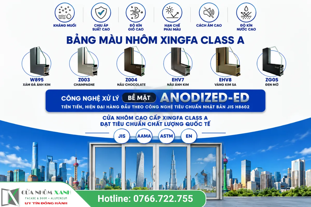 Cửa nhôm Xingfa 