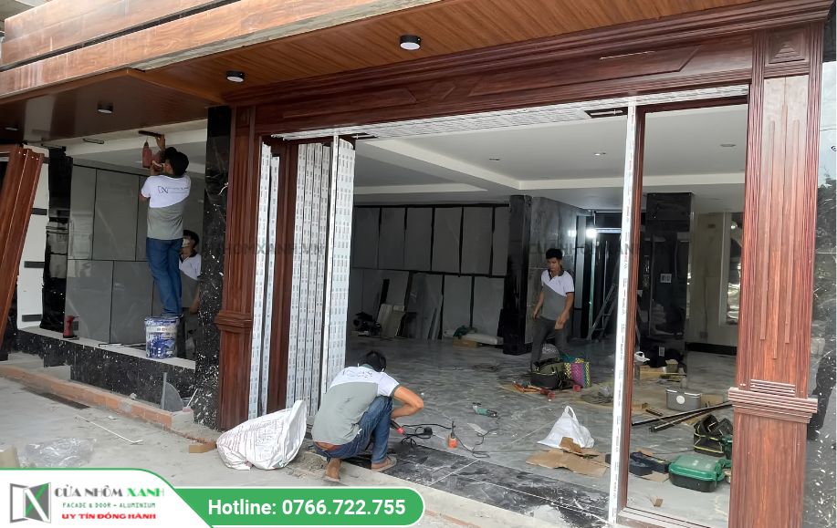 Công trình biệt phủ anh Hải, chị Hằng tại TP. Biên Hòa