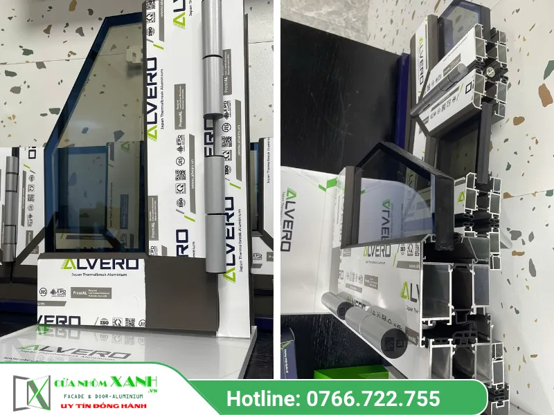 Cửa Nhôm Alvero – Nhôm cầu cách nhiệt