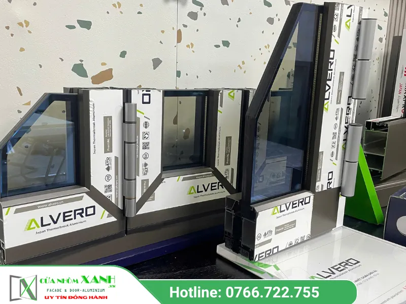 Cửa Nhôm Alvero – Nhôm cầu cách nhiệt