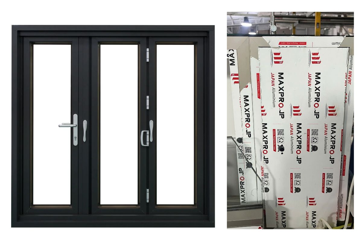 Cửa Nhôm Maxpro Không Chỉ đảm Bảo Tính Thẩm Mỹ Mà Còn đáp ứng Tốt Các Tiêu Chí Về Cách âm, Cách Nhiệt, Chống Mưa Gió