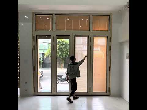 Cửa Nhôm Soco Yongxing Tích Hợp Kính Rèm