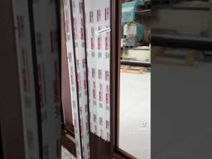 Cửa Nhôm Owin Luxury Vân Gỗ Trắc Sắc Nét