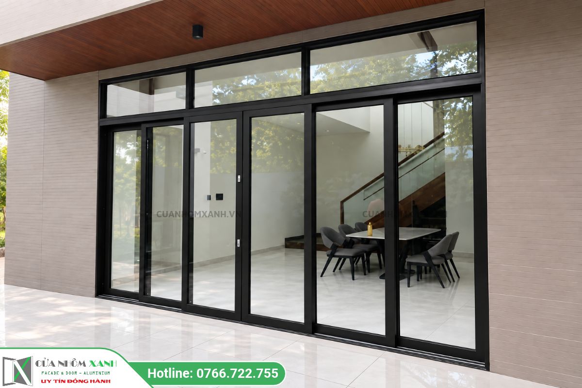Cửa Lùa Nhôm Maxpro Hệ 115 Nhiều Phương án Thiết Kế