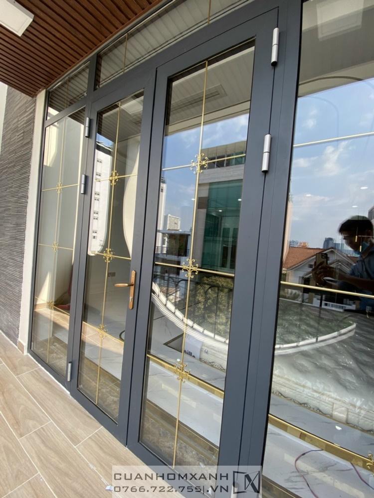 Cửa Nhôm NamSung Xi Mạ Anode