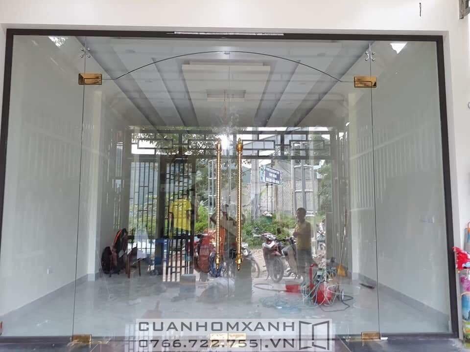 Cửa kính cường lực bản lề sàn Cửa kính cường lực bản lề sàn