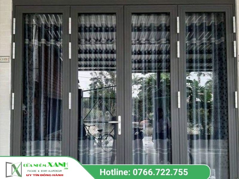 Mẫu cửa trượt quay nhôm Xingfa đa năng tối ưu diện tích sử dụng Mẫu cửa trượt quay nhôm Xingfa đa năng tối ưu diện tích sử dụng
