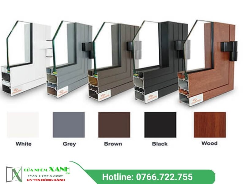 Vách kính mặt dựng nhôm Xingfa hệ 65 cho tòa nhà văn phòng showroom Vách kính mặt dựng nhôm Xingfa hệ 65 cho tòa nhà văn phòng showroom